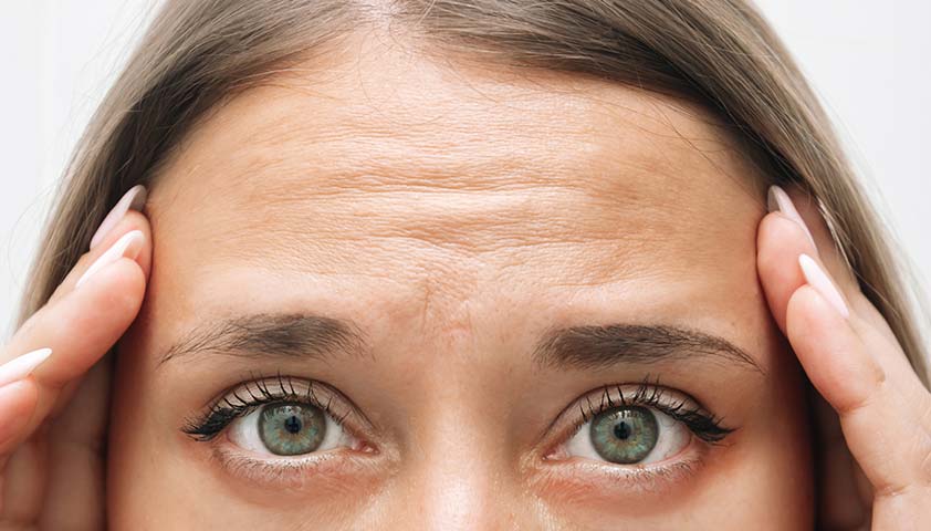 Wrinkle treatment and sagging skin results